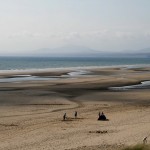 Ridges and runnels on Harlech beach, North Wales