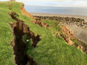 Slumping at Mappleton